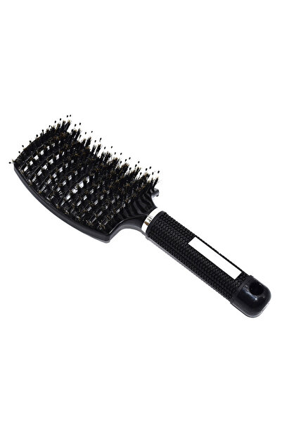 Choice black Salon Hairdressing Hair Brush Scalp Massage Hairbrush Bristle Ny...