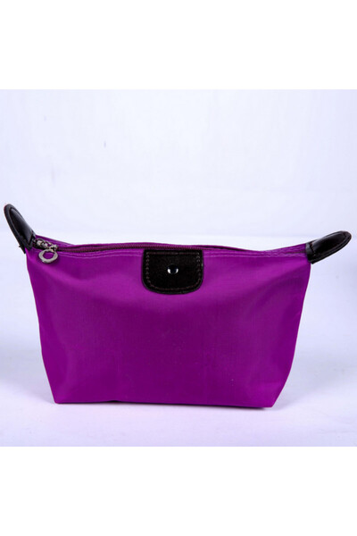 Choice3 PURPLE Cosmetic Bag For Women Colorful Waterproof Travel Dumpling Sto...