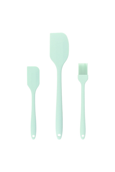 Choice 3Set-Fresh Green1 3 piece kitchen baking set all in one silicone spatu...