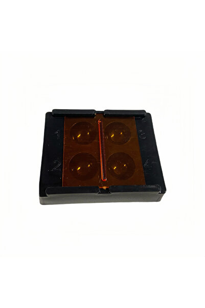 Choice1 Black 4 Holes 4Holes/8 Holes Dental Resin Veneer Storage Box Teeth Pa...
