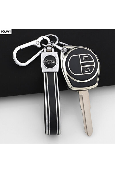 Choice11 Black Set 3 Fashion TPU Car Key Case Cover For Suzuki SX4 Window Vit...