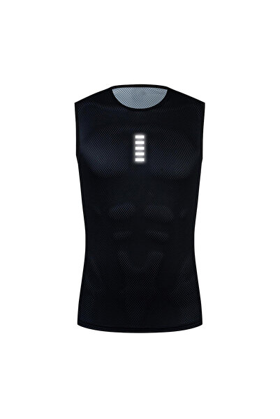 Choice L Black 2(Reflective) Reflective Cycling Base Layers White Cycling Und...