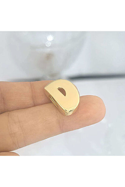 Choice D QMHJE Initial Alphabet Letter Spacer Beads for Bracelet Big Hole Sta...