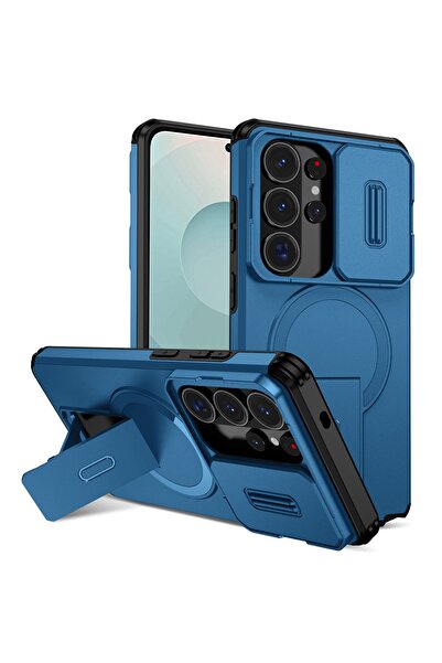 Choice57 Galaxy S25 Ultra Blue Lens Protect Camera Phone Case for S26 S25 FE ...