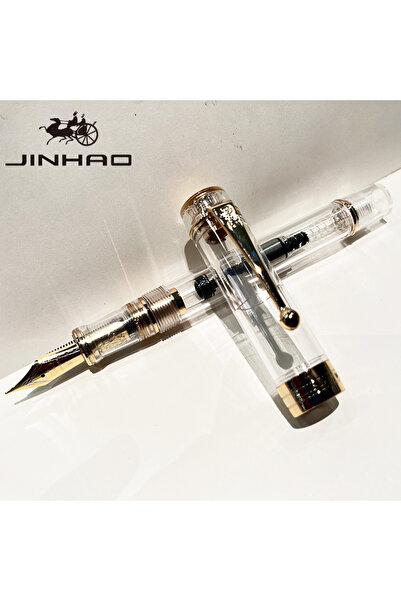 Choice26 M Transparent Jinhao Century 100 Elegant Calligraphy Pen - Ergonomic...