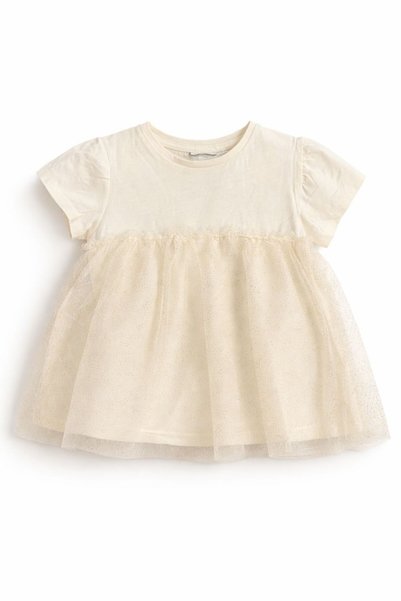 Marka Shiny Detailed Baby Dress