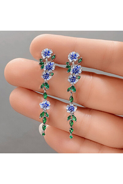 Choice 80109910 2 Women's Creative Minimalist And Exquisite Morning Glory Ear...