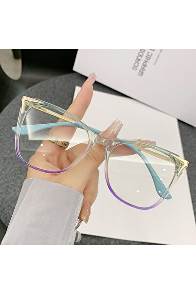 Choice3 C3 Anti blue light New Version of Cat Eye Women's Large Frame Flat Li...