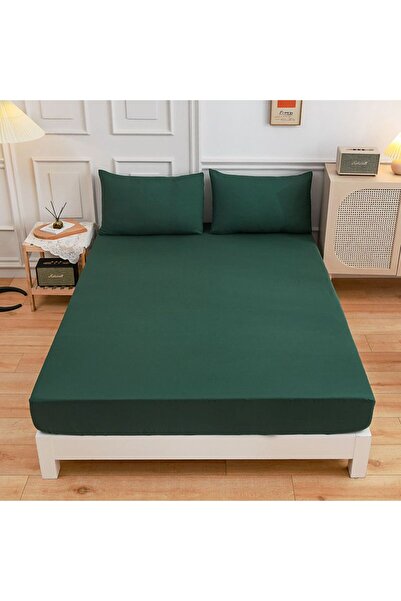 CHOICE100 120x200cm 3s mo lv Kuup Polyester 3pcs Solid Color Queen Size Beddi...