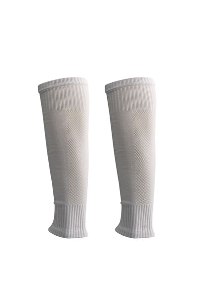 Choice white 1 Pair Football Sock Breathable Without Feet Socks Professional ...