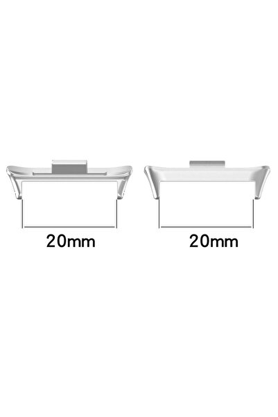 Choice3 Redmi Watch 6 20mm silver 1 Pair Adapter for Redmi Watch 6 Watch 5/4 ...