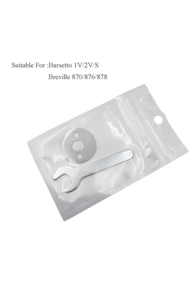 Choice 1pcs Coffee Grinder Plate Parts For Barsetto 1V/2V/S Coffee Grinder Bu...