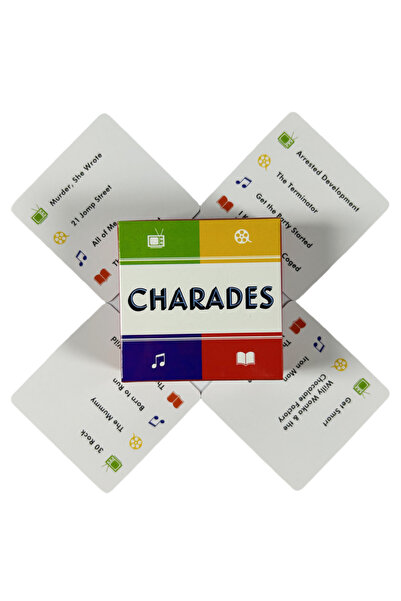 Choice4 CHARADES 13 Styles Mini Truth Or Dare Card Game Travel Trivia Name Th...