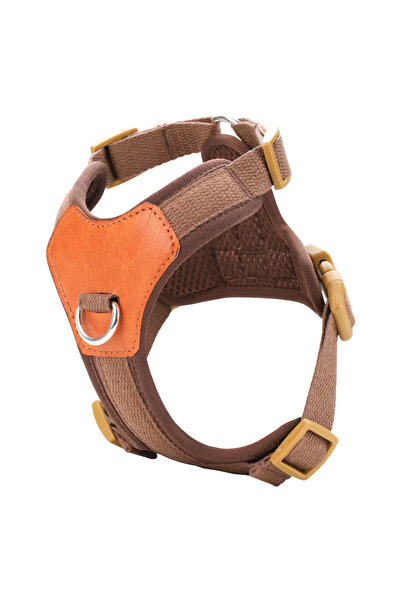 Choice M brown Explosion-proof and reflective pet chest strap vest-style dog ...
