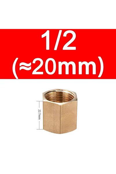 Choice1 04 1PCS Brass Pipe Fitting Copper Hose Hex Coupling Coupler Fast Conn...