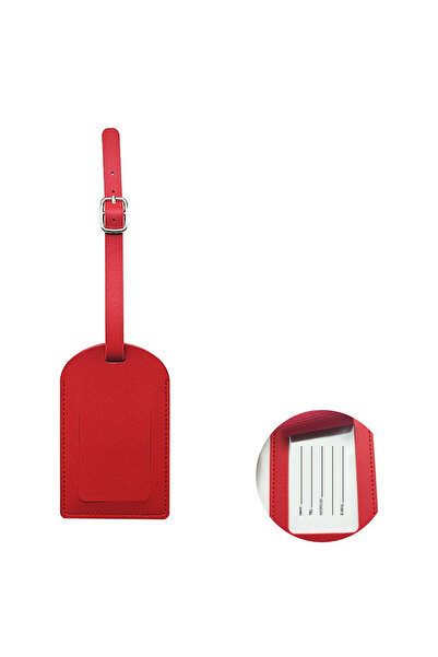 choice2 Red Travel Luggage Tag for Women Men Suitcase Identifier Label Baggag...
