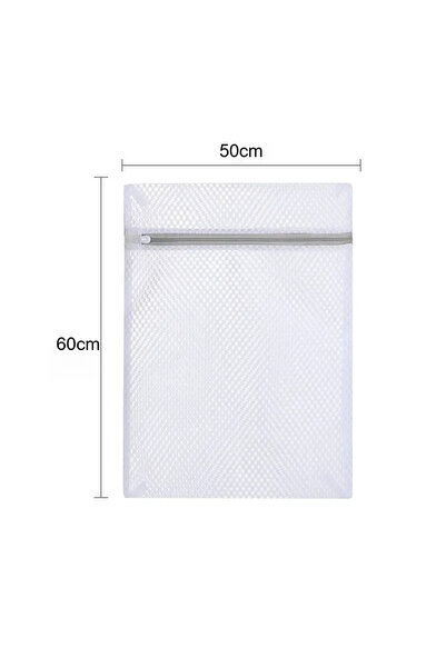 Choice8 4Pcs 50X60cm 1-10PCS White Durable Honeycomb Mesh Laundry Bags for De...