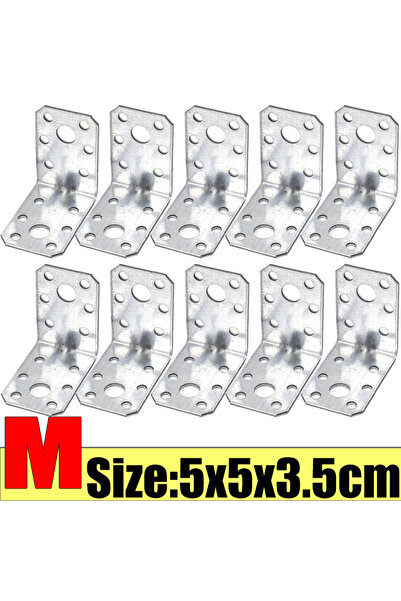 Choice4 M -10PCS as the figure shows 1-10pcs L-shaped Corner Brackets Furnitu...