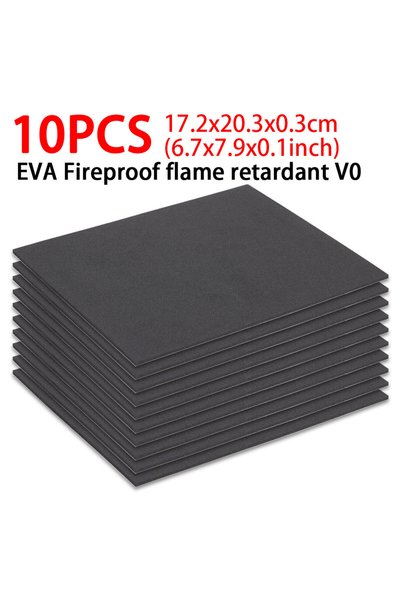 choice2 10PCsFlame retardant Flame Retardant Adhesive V0/EVA Foam Battery Ins...