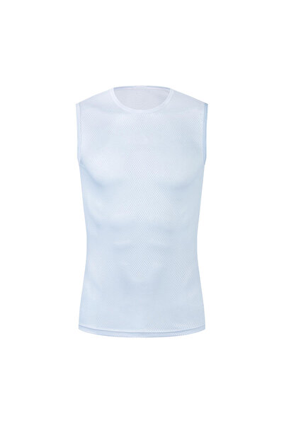 Choice 3XL White Reflective Cycling Base Layers White Cycling Undershirt Quic...