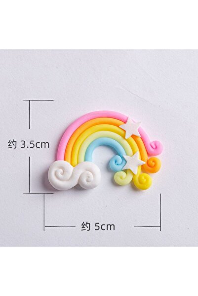 Choice4 1pcs Rainbow Cake Topper Unicorn Birthday Party Decoration Kids Birth...