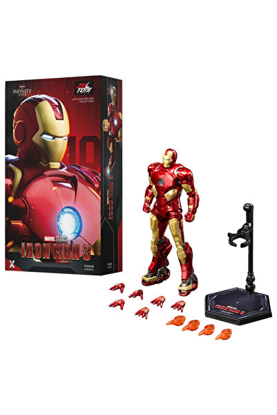 Choice17 دمية أيرون مان توني ستارك الأصلية من ZD Toys طراز MK10 MK9 MK14 MK12...
