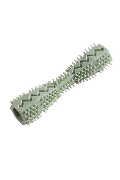 Choice Green Dog Teething Toy Chew Stick Bite Resistant Fun Leak Proof Food T...