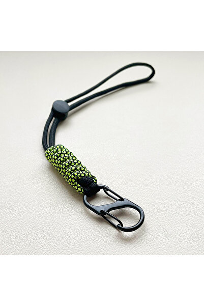 Choice11 2pcs Black 1pcs/2pcs/6pcs Hand woven Umbrella Rope Outdoor Keychain ...