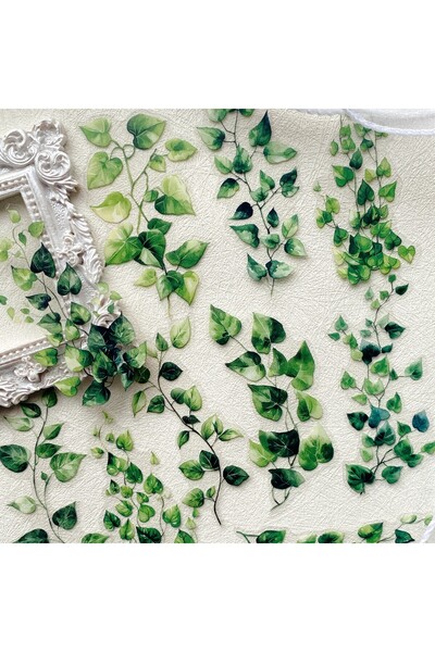 Choice4 C 20 Pcs Plant Leaves Stickers Notebook Decorative Stickers for Scrap...