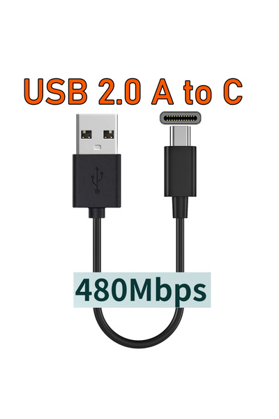 Choice 0.2M USB 2.0 Short USB C Charger Cable for Wireless Headphone USB 3.0/...