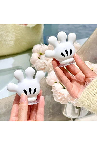 Choice White Cute Mickey Palm Toothbrush Holder Suction Cup Multi-Functional ...