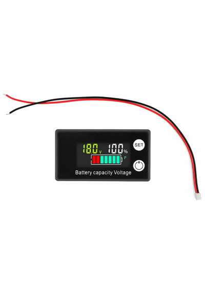 Choice6 A Battery Capacity Indicator DC 8V-100V Lead Acid Lithium LiFePO4 Car...