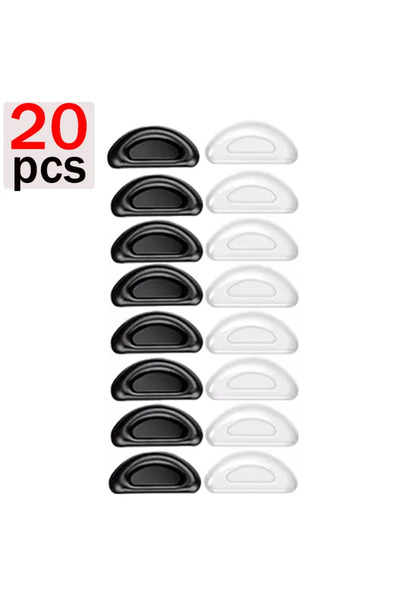 Choice3 mixed-20pcs 10/60pcs Glasses Nose Pads Adhesive Silicone Nose Pads No...