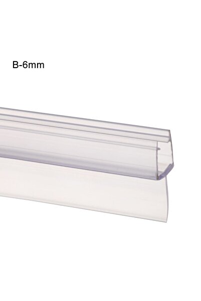 Choice12 B-6mm Bath Shower Screen Door Seal Strip Water Baffle 4 to 12mm Seal...