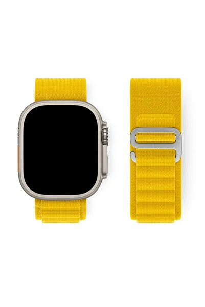 Choice33 42-44-45-49-S10 46mm Yellow 18 Alpine Loop For Watch Band ultra 2 49...