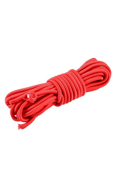 Choice4 Red 5mm Elastic 5M/(4mm5mm)Nylon Braided Rope,Strong Elastic Bungee S...