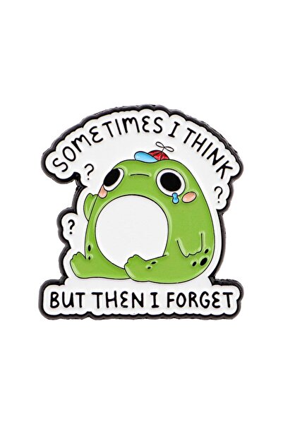 Choice 6 Funny Magician Frog Enamel Pin Cartoon Animal Brooch For Coat Women'...