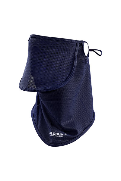 Choice5 Navy Blue Ice Silk Sunscreen Mask For Men Women Summer UV Protection ...