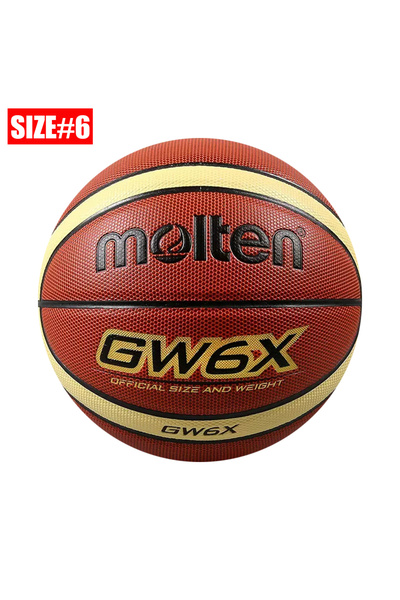 Choice GW6X-Size6 2025 Molten Basketball Official Size 7/6/5 PU Material Indo...