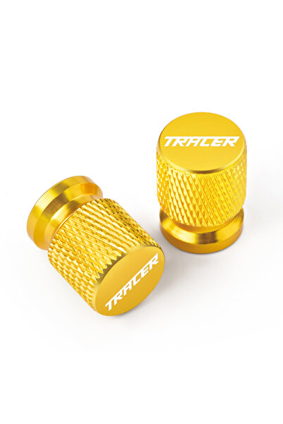 Choice5 Gold 2 PCS Aluminium Wheel Tire Valve caps Airtight Covers For YAMAHA...