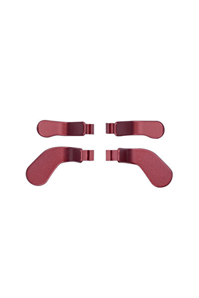 Choice Red 4 In 1 Metal Paddles Controller Trigger Back Button for Xbox One E...