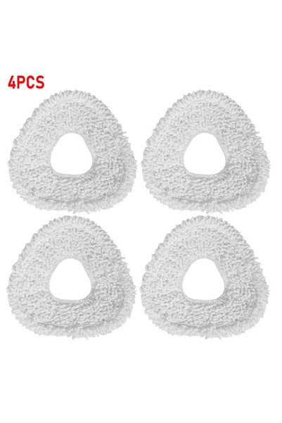 Choice 4PCS Mop Cloth Sweeping Robot Mop Stand Mop Cloth For Narwal J3/ J4 / ...