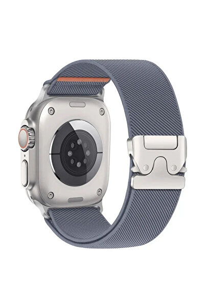 Choice29 Series 10 46mm blue gray Parachute Straps For Watch ultra 2 Band 49m...