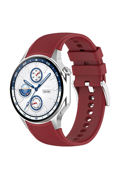 Choice12 For OnePlus Watch 2 Red Original Silicone Band for Watch 3 2 2R No G...