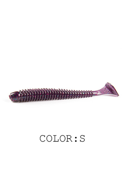 Choice 63mm 20pcs S 2023 Supercontinent Impact Ring Shad Fishing Lure Soft 20...