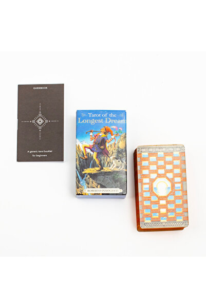 Choice مجموعة بطاقات التارو TR01 The Longest Dream Tarot، 78 قطعة مع كتيب تعل...