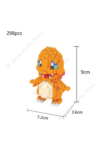 Choice6 no box 8 Pokemon Building Blocks Set Pikachu Bricks Block Assembling ...