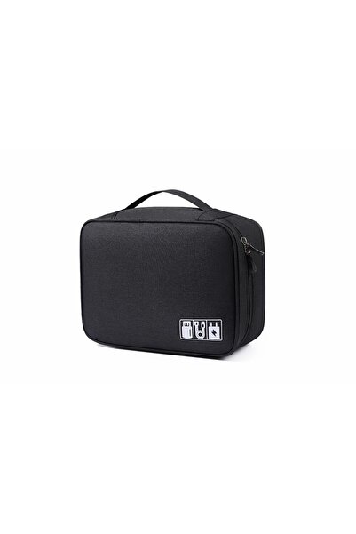 Choice5 Black Travel Digital Storage Bag USB Data Cable Organizer Portable Wa...