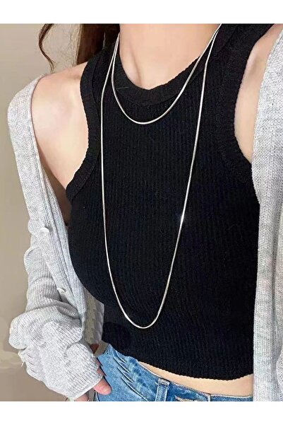 Choice Other Steel color High-Grade Stainless Steel Fastness Snake Bone Chain...