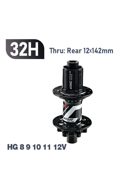 Choice 32H 12x142 HG Thru ARC MT009 Rear Hub 4in1 BOOST 10x135 12x142 12x148 ...